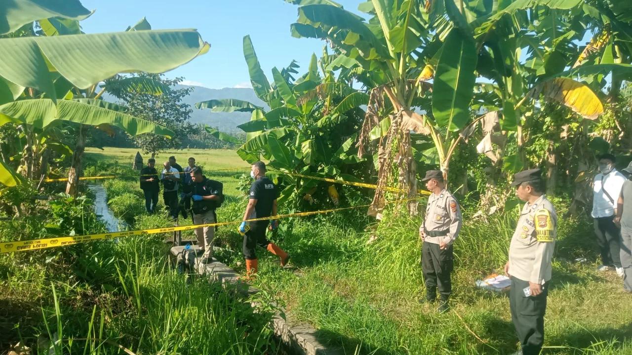 Warga Kaget, Mayat Pria Ditemukan Mengapung di Saluran Irigasi Buleleng