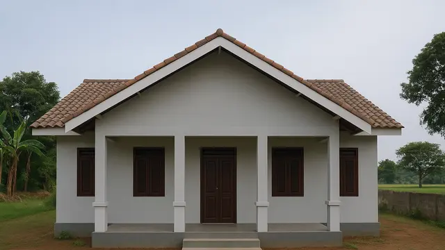 Desain Rumah Sederhana 3 Kamar di Kampung