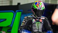 Pembalap Yamaha, Franco Morbidelli. (Ahmad Fadali / AFP)