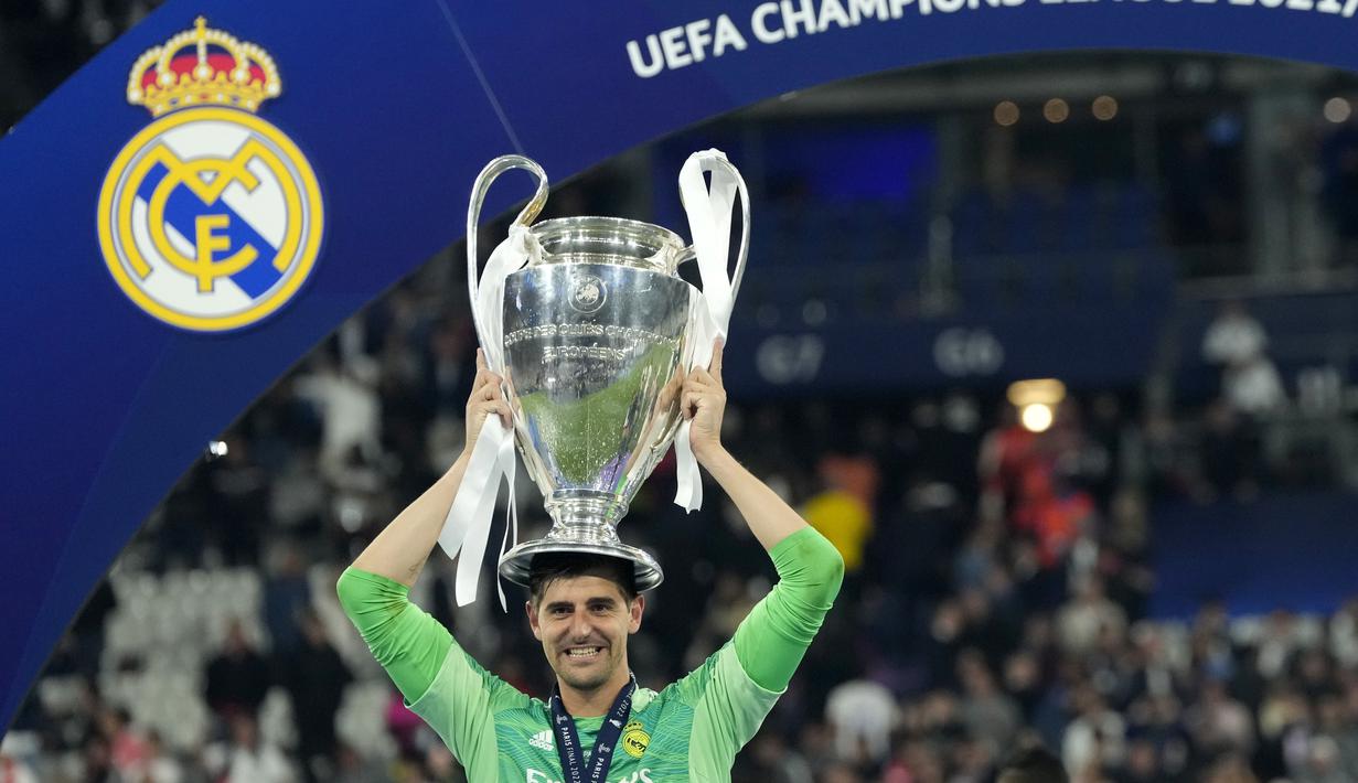 Sebelumnya, Los Blancos sukses menjadi kampiun pada musim 1955/1956, 1956/1957, 1957/1958, 1958/1959, 1959/1960, 1965/1966, 1997/1998, 1999/2000, 2001/2002, 2013/2014, 2015/2016, 2016/2017, dan 2017/2018. (AP/Manu Fernandes)