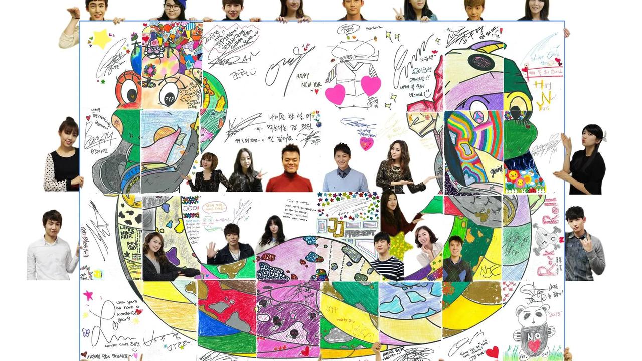 Kolase foto ular dari JYP Entertainment Â©soompi.com