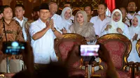 Ketua Umum Parta Gerindra Prabowo Subianto. (Liputan6.com/Achmad Sudarno)