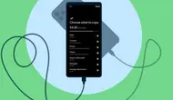 Ilustrasi transfer data dari iOS ke Android menggunakan aplikasi Switch to Android. (Dok: Google).