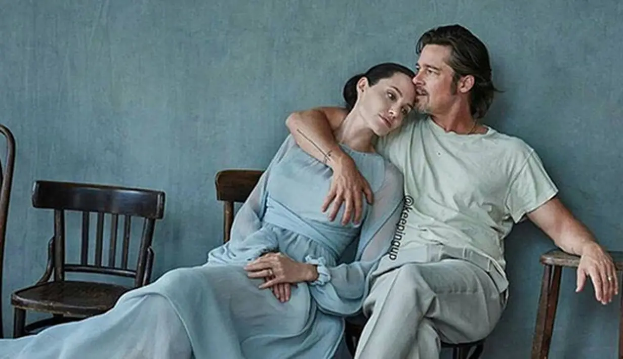 Bukan hal mudah memang bagi Jolie untuk mengurus dan membesarkan buah hatinya seorang diri. Kabarnya, di tengah kesibukannya ini Jolie meminta bantuan kepada sang mantan suami, Brad Pitt. (Instagram/brangelinaofficial)