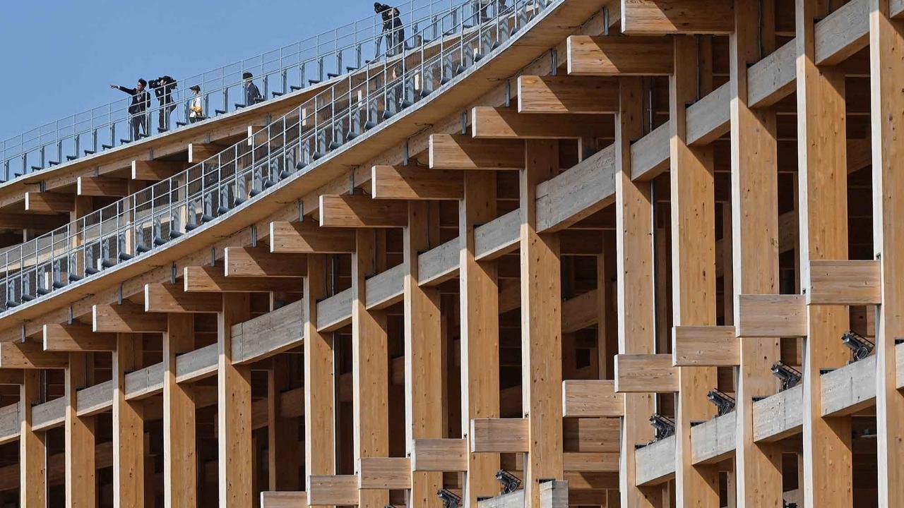 FOTO: Melihat Bangunan Struktur Kayu Terbesar di Dunia pada Perhelatan World Expo Osaka 2025