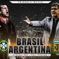 Prediksi Brasil vs Argentina (Liputan6.com/Yoshiro)