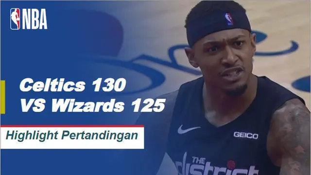Cuplikan Hasil Pertandingan NBA : Celtics 130 VS Wizards 125
