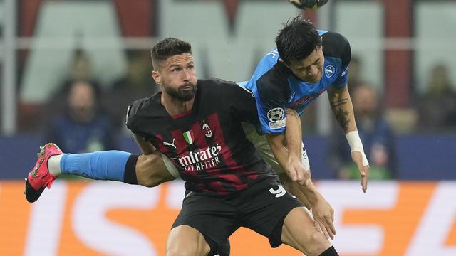 Liga Champions AC Milan vs Napoli