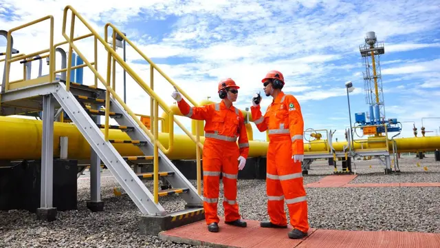 PGN berhasil melaksanakan berbagai penugasan Pemerintah dengan tetap menjaga protokol kesehatan, mengedepankan komitmen HSSE dan aspek safety. (Dok PGN)