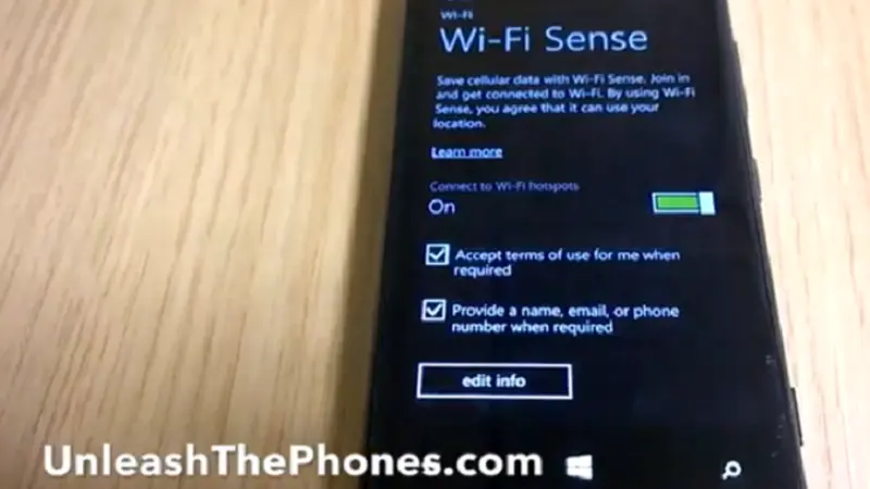 Wi-Fi Sense