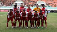  PSM Makassar pada laga Torabika Soccer Championship 2016 di Stadion Pakansari, Bogor, Minggu (29/5/2016). (Bola.com/NIcklas Hanoatubun)