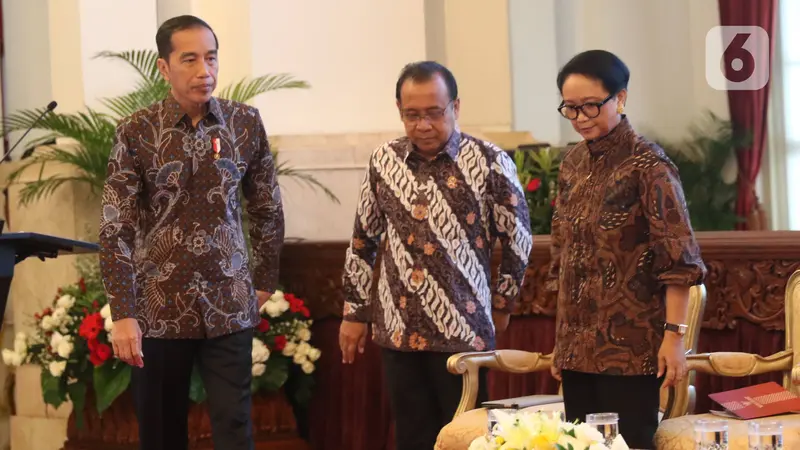 Jokowi Buka Raker Kepala Perwakilan RI di Istana Negara