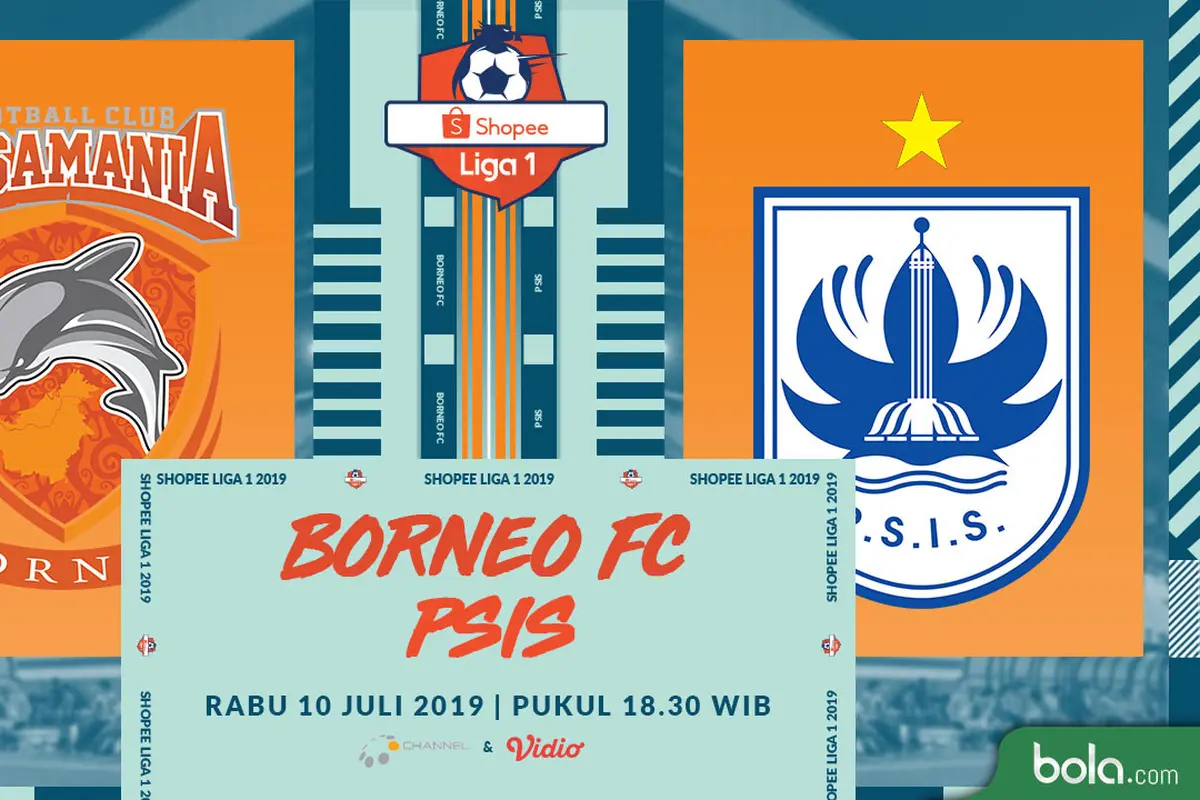 Pusamania Borneo FC VS PSIS Semarang