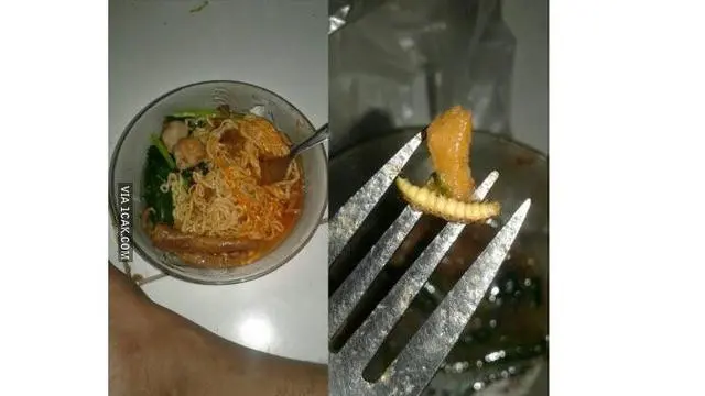 10 Momen saat Mau Makan Mi Ini Apes Banget, Bikin Geregetan