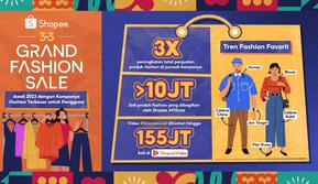 Shopee 3.3 Grand Fashion Sale 2023