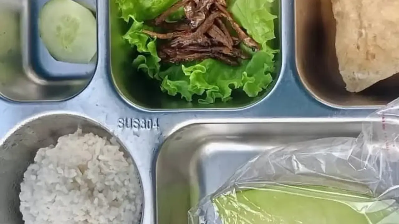 Menu MBG ikan teri di banyuwangi. (Istimewa)