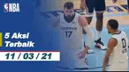 Berita video 5 aksi terbaik NBA 11 Maret 2021, ada aksii slam dunk fantastis pemain Memphis Grizzlies, Brandon Clarke.