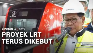 Proyek LRT Terus Dikebut