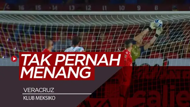 Berita video klub Meksiko, Tiburones Rojos de Veracruz, memecahkan rekor yang pernah dibuat Derby County pada Premier League 2007-2008