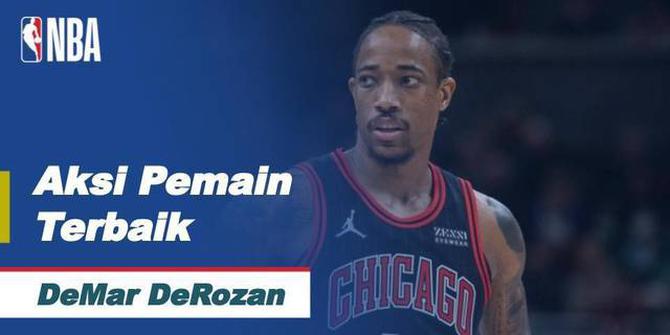 VIDEO: Aksi Gemilang DeMar DeRozan Pada Laga Chicago Bulls Melawan Sacramento Kings di NBA