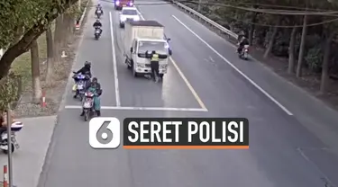 vertical seret polisi