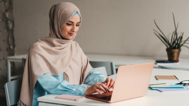 Ilustrasi Islami, muslim, guru