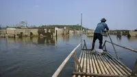 Bendungan Karian Surut, Kampung Somang Muncul Kembali