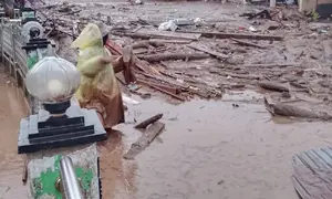 banjir bandang di Malalak (Liputan6.com/istimewa)