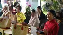 Ibu Iriana Joko Widodo melakukan pertemuan dengan para pendamping pemimpin negara-negara G20 dan lembaga internasional sebagai bagian dari rangkaian kegiatan Konferensi Tingkat Tinggi (KTT) G20 di Sofitel Bali Nusa Dua Beach Resort, pada Selasa, 15 November 2022. (Foto: Lukas - Biro Pers Sekretariat Presiden)