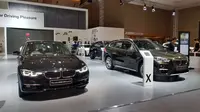 BMW ikut hadir di acara IIMS 2018 yang berlangsung di JIExpo, Kemayora, Jakarta, 19-29 April 2018. (Herdi Muhardi)