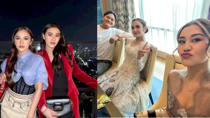 Dikenal Bestie, 6 Pesona Menawan Aaliyah Massaid jadi Bridesmaid Pernikahan Mahalini