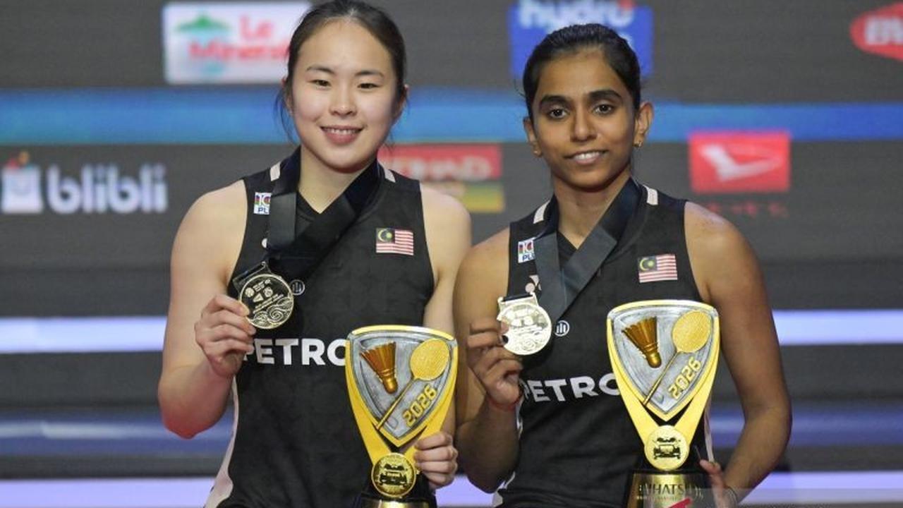 Pearly Thinaah Juara Indonesia Masters 2026: Kemenangan Campur Aduk Tanpa Bertanding