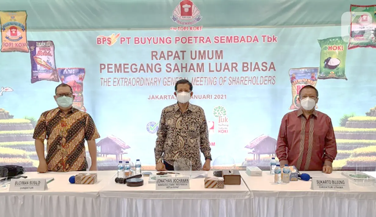 Pada 2021 HOKI berencana membuat diversifikasi produk consumer goods berupa food dan non-food yang dapat dikonsumsi oleh berbagai jenis usia. HOKI optimis dapat memberikan kontribusi pendapatan bagi Perseroan dan menargetkan pertumbuhan pendapatan sekitar 10-15%. (Liputan6.com/Pool)