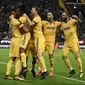 Juventus mampu menang 4-2 atas Udinese pada laga pekan kesembilan Serie A meski bermain dengan 10 pemain. (Twitter)