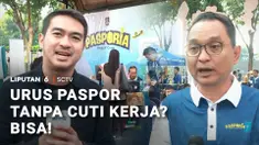 Yang mau urus paspor sekarang ndak perlu lagi cuti kerja. Karena, layanan pembuatan atau perpanjangan paspor kini dibuka hari Minggu, di Car Free Day Jakarta.