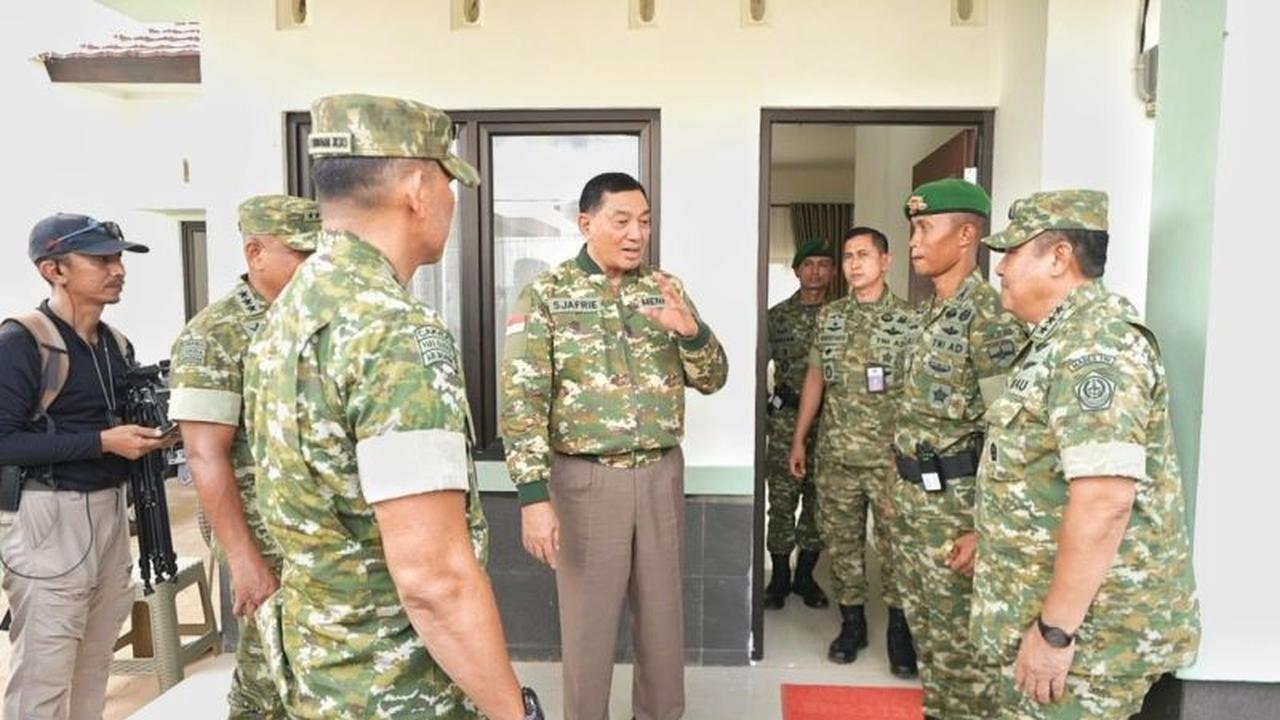 Menhan Tegaskan Prajurit Yonif TP Harus Asah Kemampuan Tempur dan Aktif Layani Masyarakat