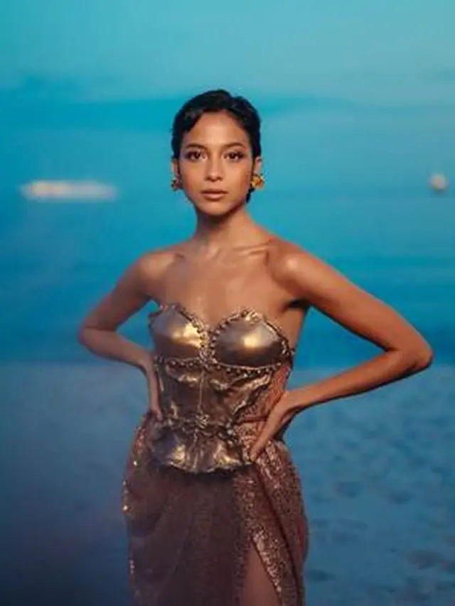 Detail Gaun dan Makeup Putri Marino di Cannes Film Festival, Hadirkan Pesona Eksotis Khas Perempuan Indonesia
