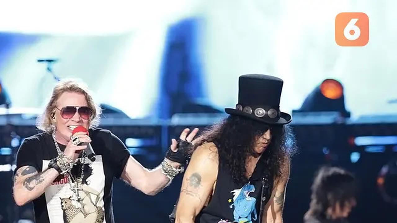Grup Rock Legendaris Guns N' Roses Berencana kembali ke India setelah 12 Tahun