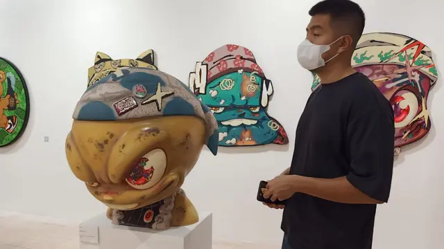 Semarak Art Jakarta Gardens 2023 di Hutan Kota, Kongkow Santai Sambil Nikmati Karya Seni