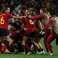 Timnas Spanyol berhasil melaju ke babak final Piala Dunia Sepak Bola Wanita atau FIFA Women's 2023. (AFP)