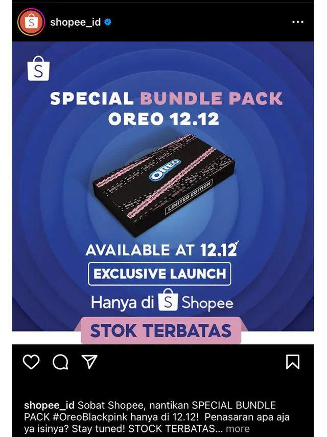 Kejutan Hadir Lagi, Oreo Blackpink Bakal Luncurkan Special Bundle Pack Oreo 12.12 Eksklusif di Shopee