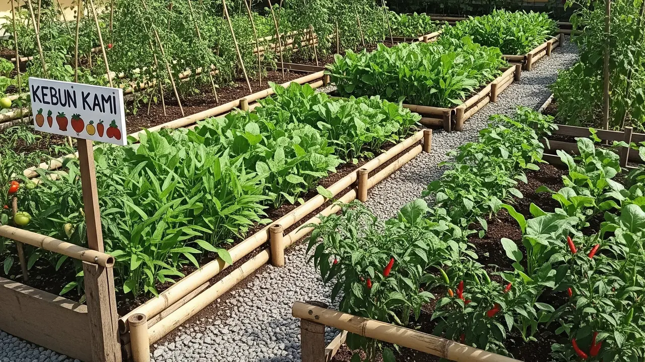 Ide Kebun Sayur di Halaman Panti Asuhan