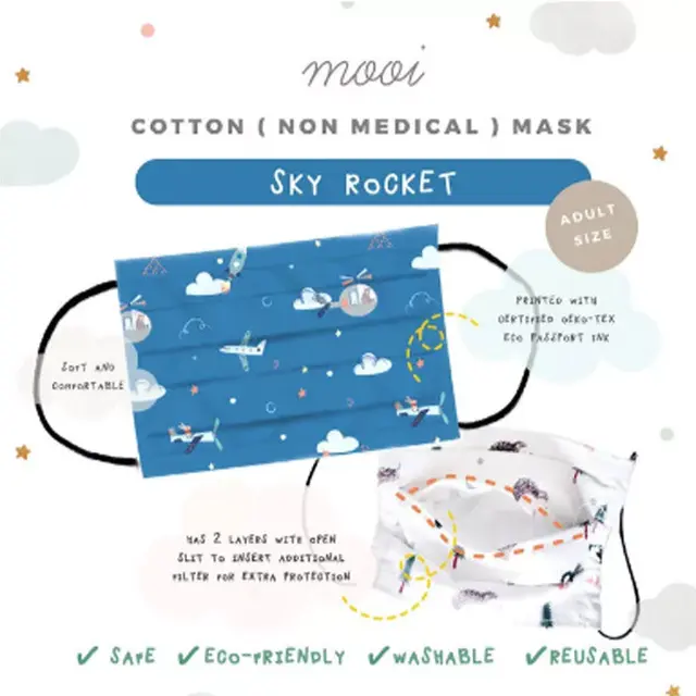 Jaga Kesehatan dan Tampil Gaya dengan Masker Kain, Ini Kurasi dari Tokopedia