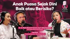 Belajar berpuasa adalah proses penting bagi anak dan orang tua. Bersama dr. Piprim Basarah dan Yosi Ariani, kita membahas kapan anak siap mulai puasa, bagaimana tubuhnya beradaptasi, serta tips sahur, tidur, dan cara mengajarkan puasa dengan aman dan...