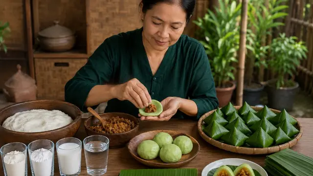 Membuat Kue Bugis Takaran Gelas Belimbing