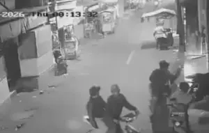 Empat Pemuda Diduga Gangster Serang Pria Nongkrong di Jakut