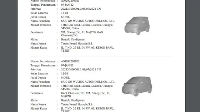 Wuling Mini EV (Ist)