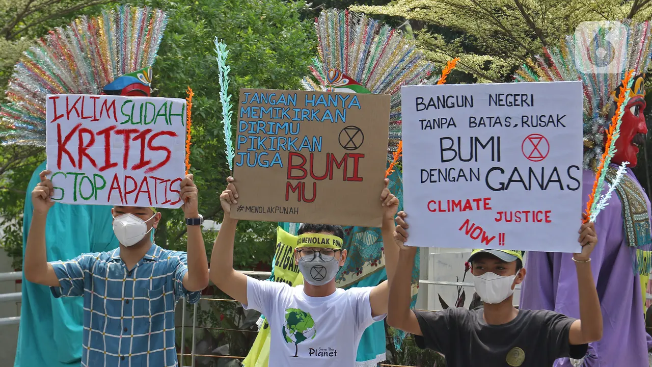 Aksi bertemakan Tolak Bala, Stop Bencana