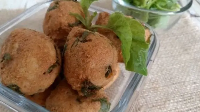 Perkedel tahu bayam./Copyright cookpad.com/Bunda Ei