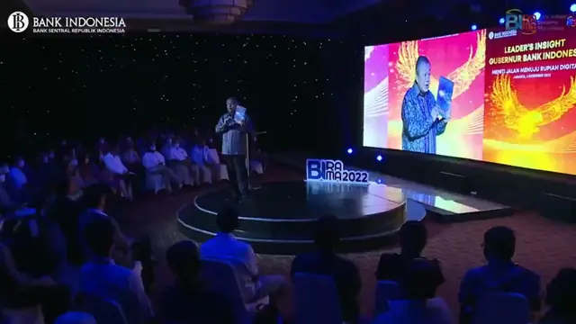 Gubernur Bank Indonesia, Perry Warjiyo dalam Talkshow Rangkaian BIRAMA (BI Bersama Masyarakat) "Meniti Jalan Menuju Rupiah Digital", Senin (5/12/2022).